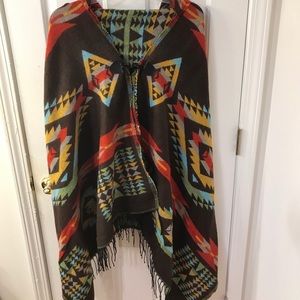 Hooded Poncho